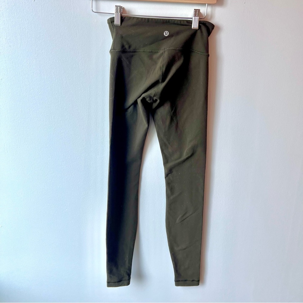 Lululemon 🍋 Wunder Under Green Leggings - Picture 5 of 9